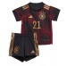 Tyskland Ilkay Gundogan #21 Bortatröja Barn VM 2022 Kortärmad (+ Korta byxor)